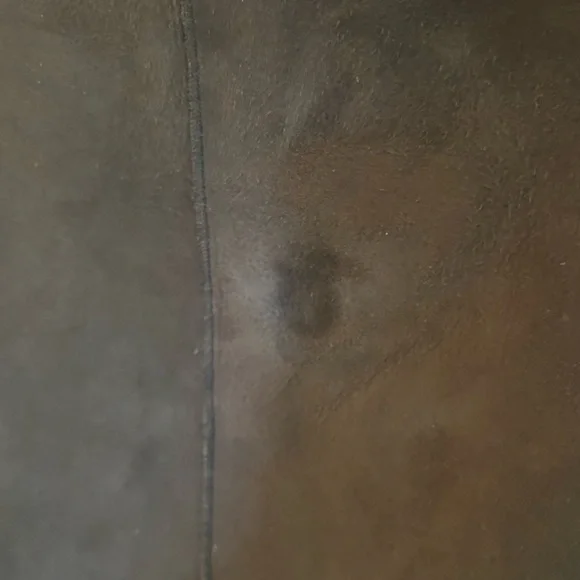 Tory Burch / Bergdorf Goodman Chocolate Brown Suede Shearling Jacket XS - Picture 6 of 9